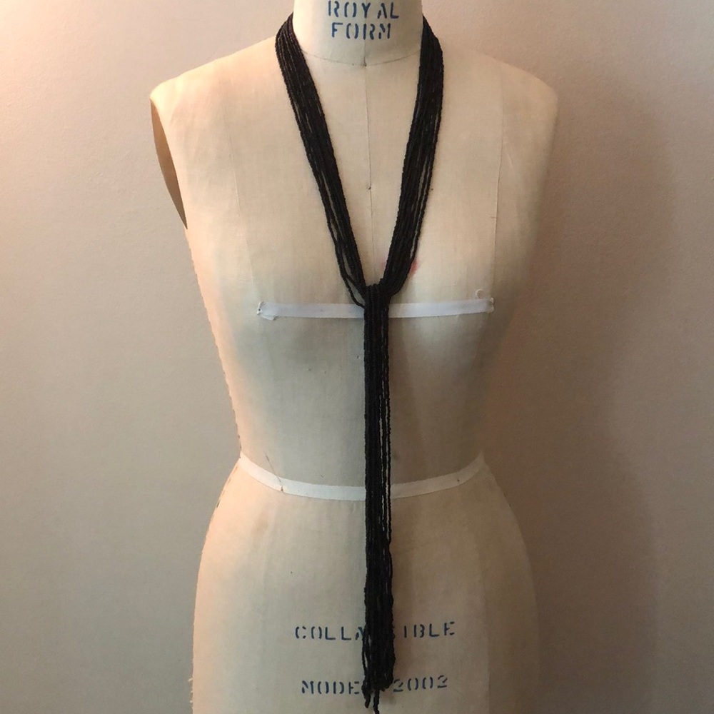 Indonesian Seed Bead Necklace/Belt